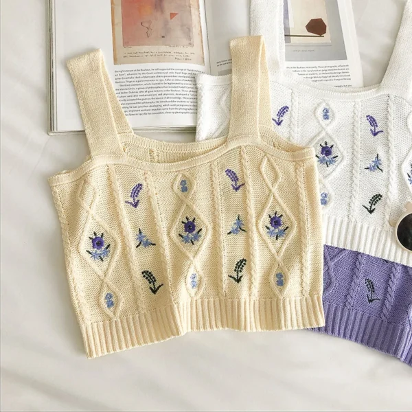 Cropped Tricot - Lavanda