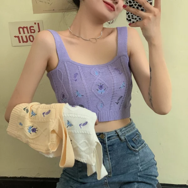 Cropped Tricot - Lavanda - Imagem 9