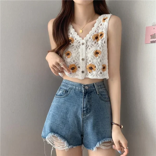 Cropped Margaridas - Imagem 3