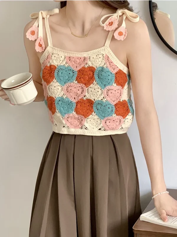 Cropped Corações